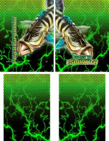 Arte Vetor Camisa Pesca-mod-0212