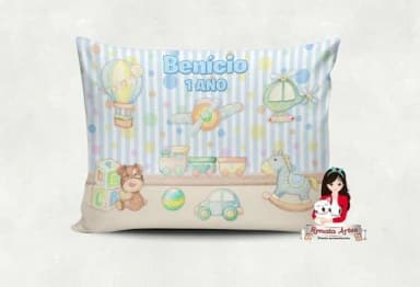 Almofada Brinquedos Vintage
