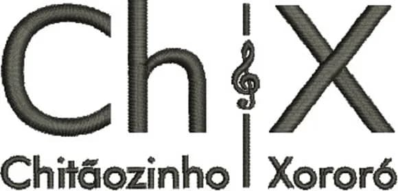 Matriz de Bordado Chitãozinho e Xororó