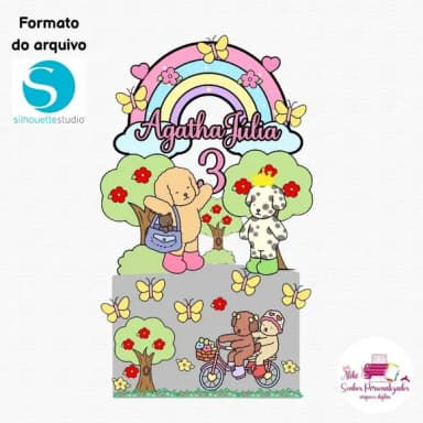 Arquivo Digital - Topo de Bolo Bobbie Goods