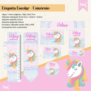 60 Etiquetas Escolares