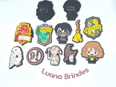 Ponteira P/lápis Harry Potter Emborrachando 10 Unidades