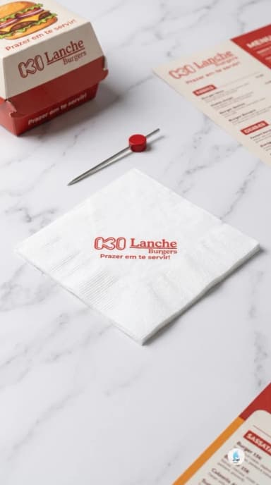 Guardanapo de Papel Coquetel Personalizado com sua Arte