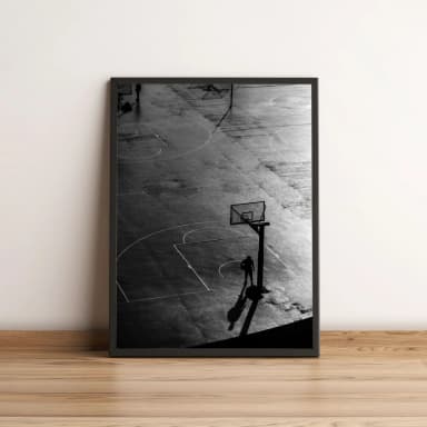 Quadro Arte Urbana Quadra de Basquete 151