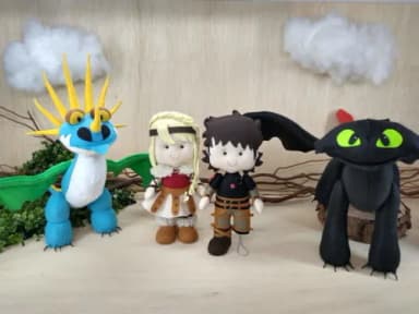 Kit Como Treinar seu Dragão