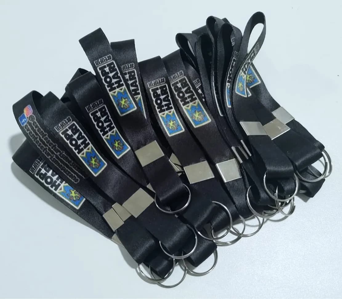 Chaveiro Personalizado em Tecido!