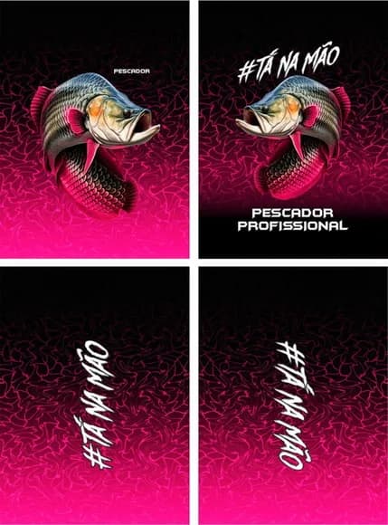 Arte Vetor Camisa Pesca-mod-0113