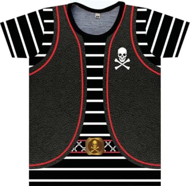 Camiseta Infantil Pirata