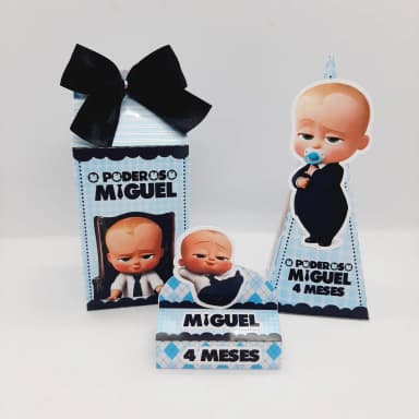 PEGUE E MONTE - Kit Festa O PODEROSO CHEFINHO - Decoração de Festa - Caixinhas Personalizadas