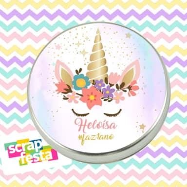Latinhas Personalizadas Lembrancinhas Festa Unicórnio