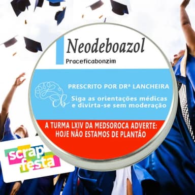 Latinhas Personalizadas Festa Formatura Medicina Medicamento