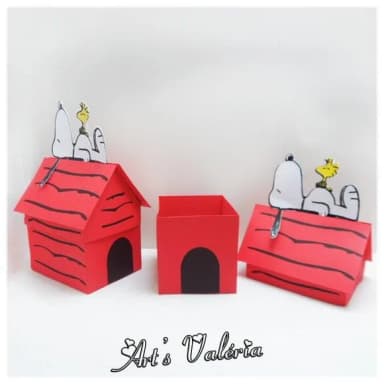 Caixinha Casa do Snoopy