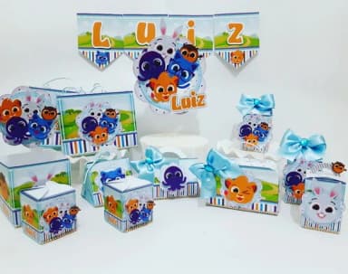 Kit 30 Lembranças Bolofofos