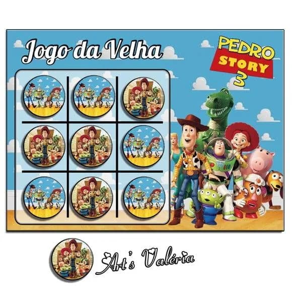 Jogo da Velha Toy Story