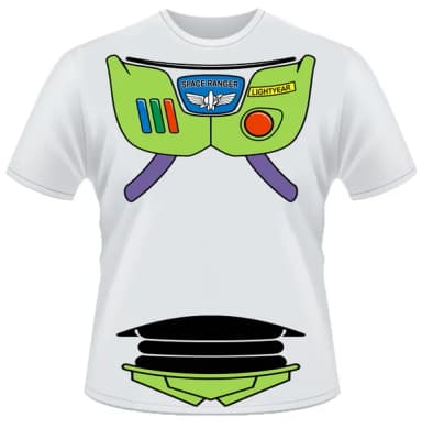 Camiseta Buzz Lightyear corpo 2