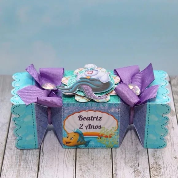 Kit 60 Lembrancinhas Ariel