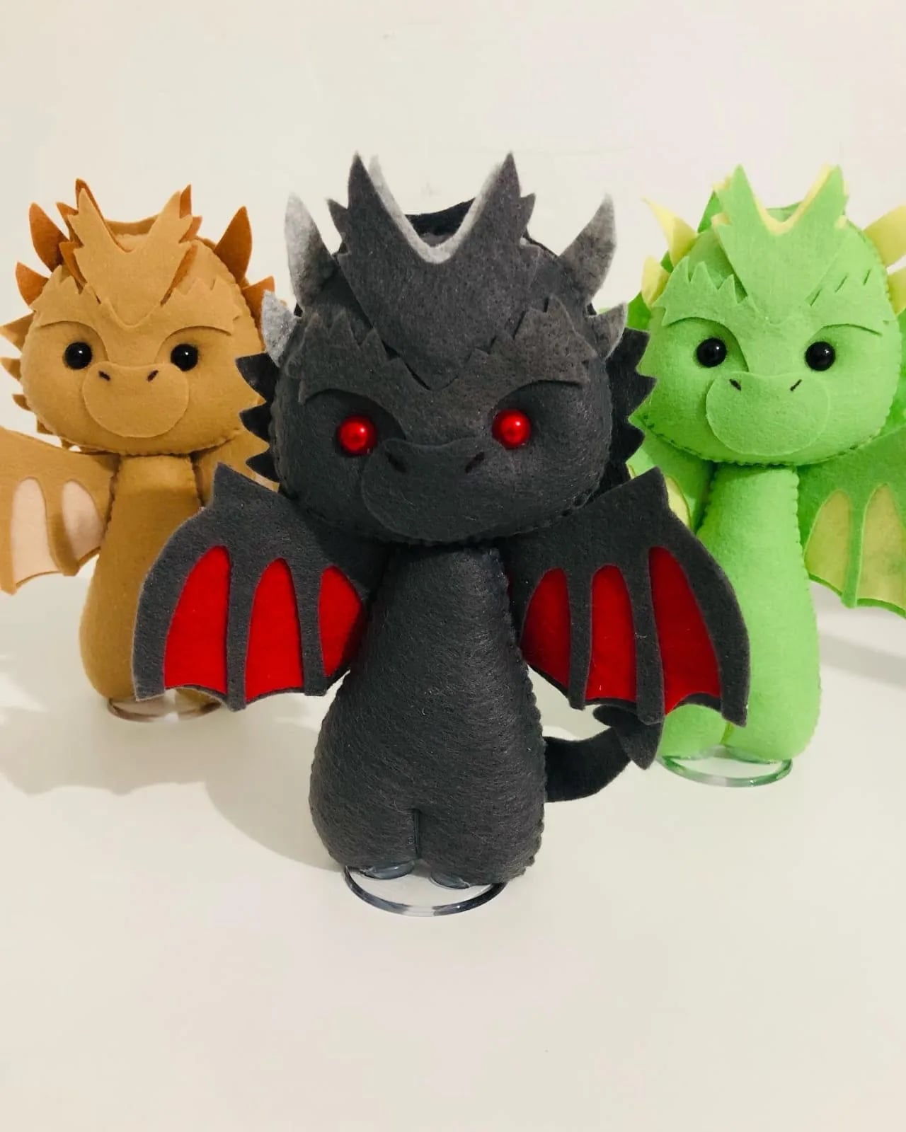 Dragões  game of thrones  kit com 3 peças