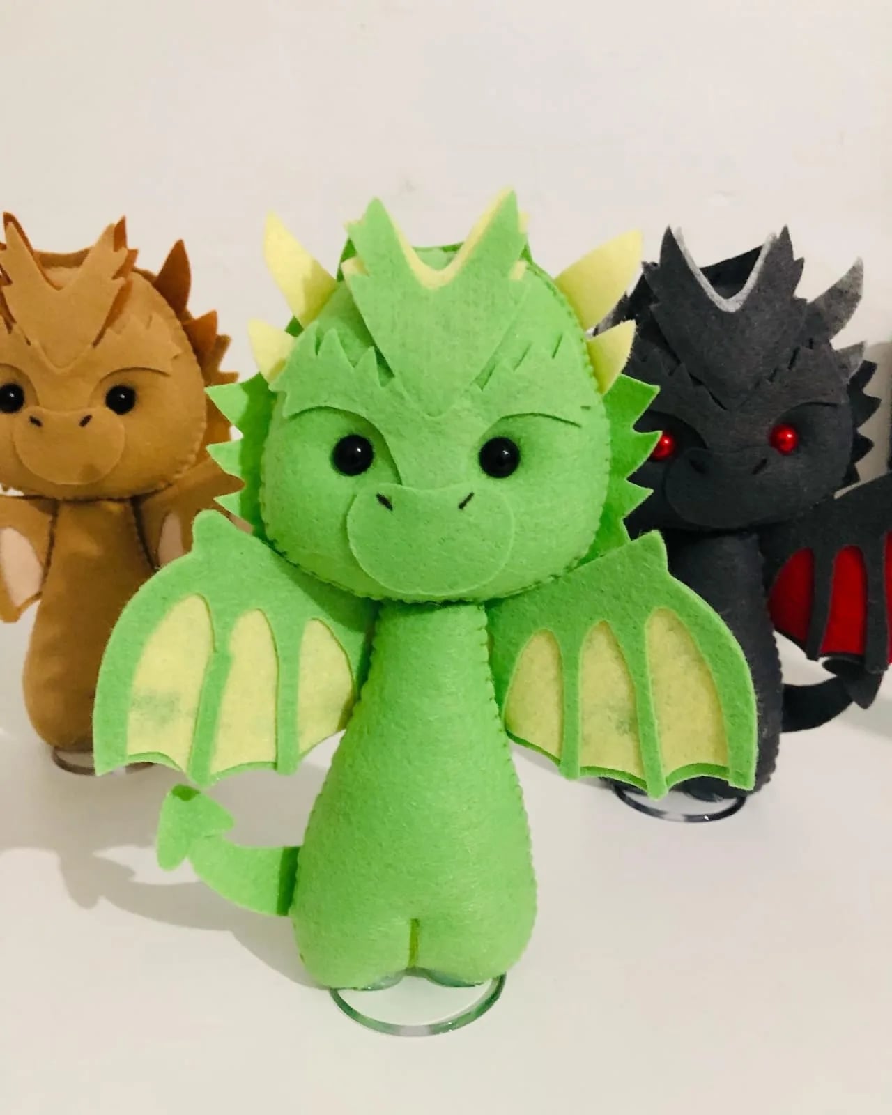 Dragões  game of thrones  kit com 3 peças