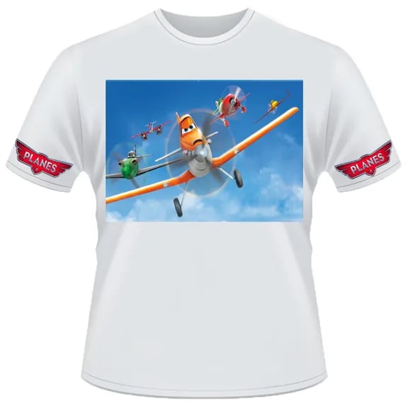 Camiseta Aviões da Disney