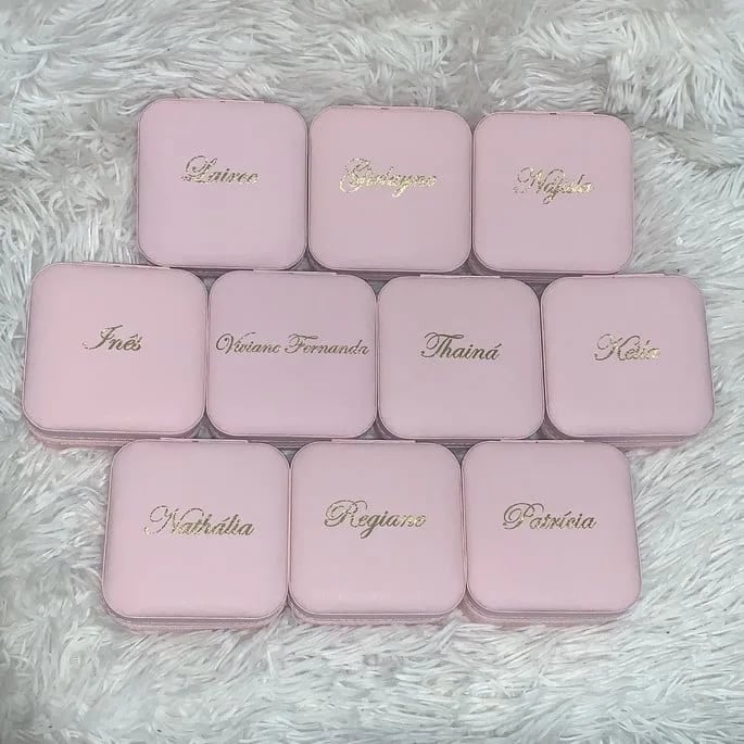 Porta Joias Personalizados - Kit 10 Unidades