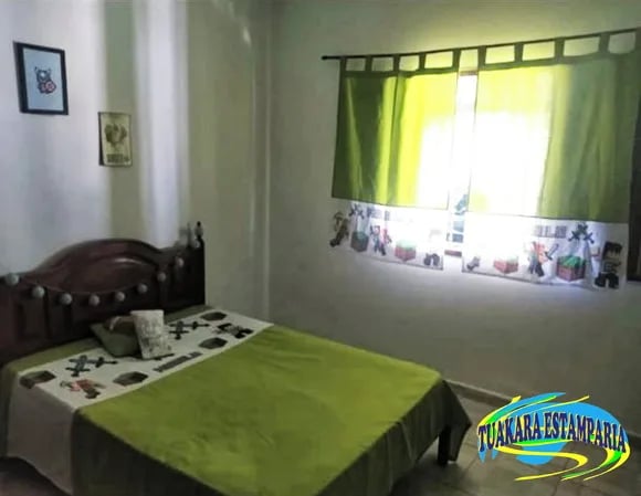 Kit Cortina + Lençol + Fronha Tema Minecraft