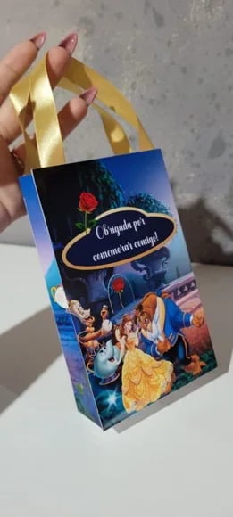 Bolsa Personalizada em Papel Fosco