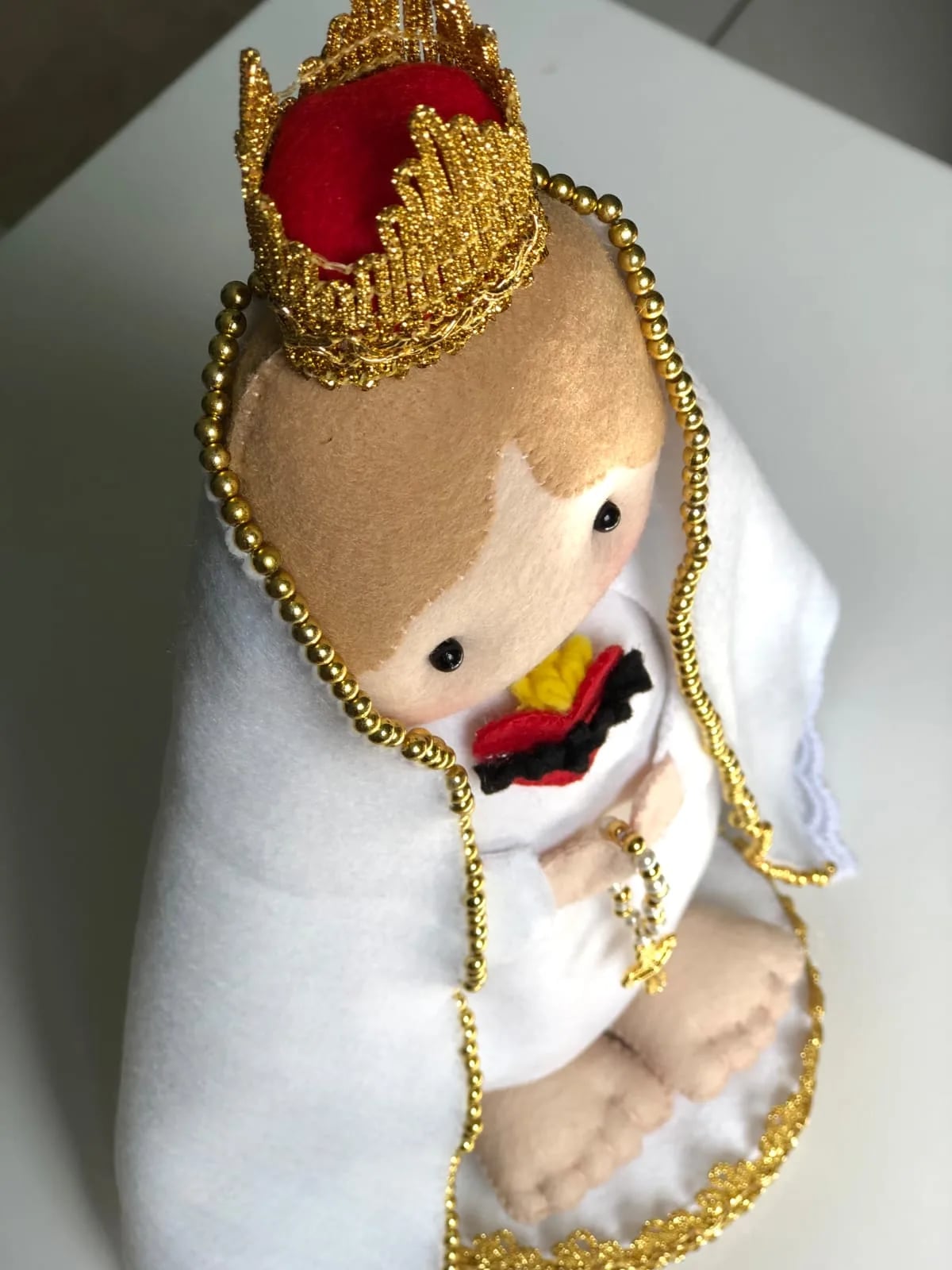 Nossa Senhora de Fatima  em feltro