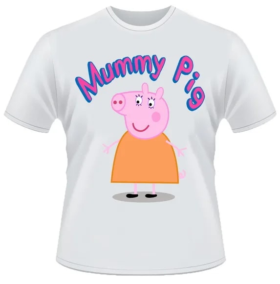 Camiseta Mamãe Pig