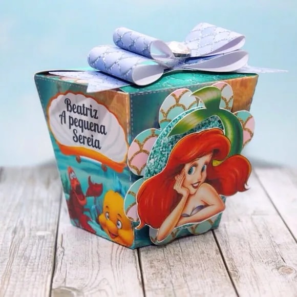 Kit 60 Lembrancinhas Ariel
