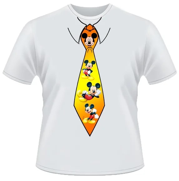 Camiseta Gravata Mickey