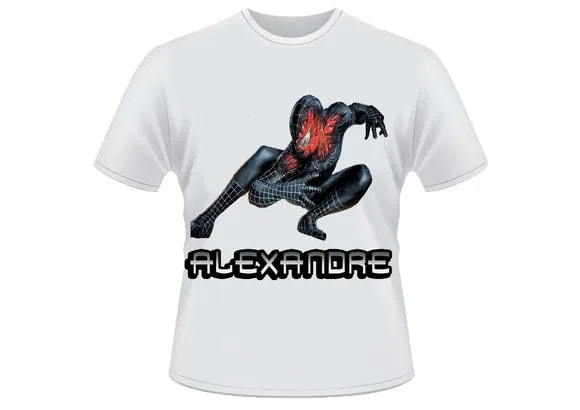 Camiseta Homem Aranha