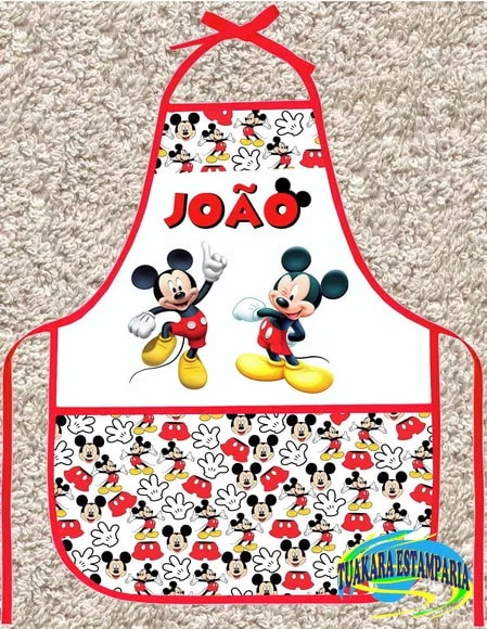 Avental Personalizado Mickey