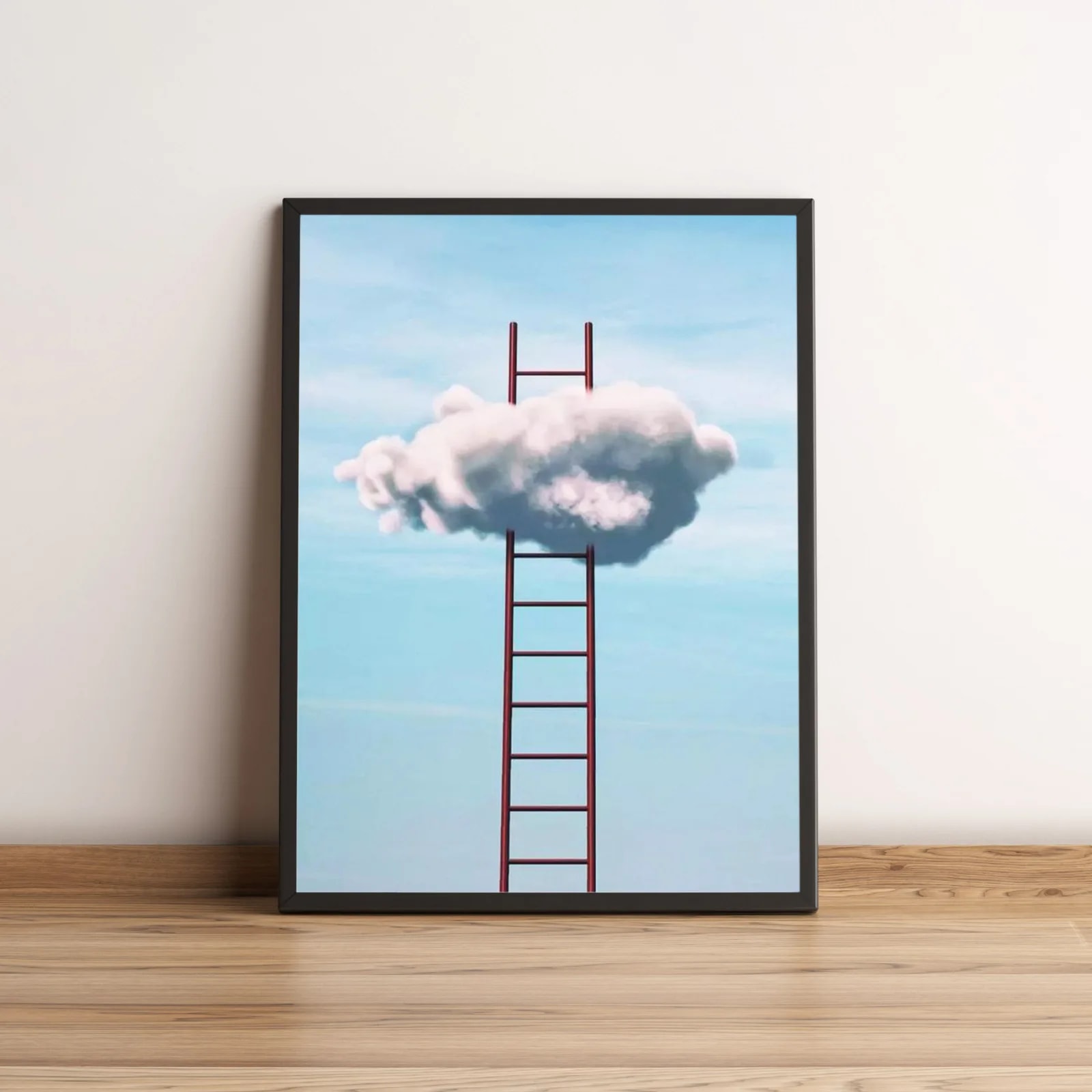 Quadro Escada para Nuvens 21