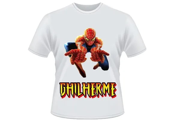 Camiseta Homem Aranha