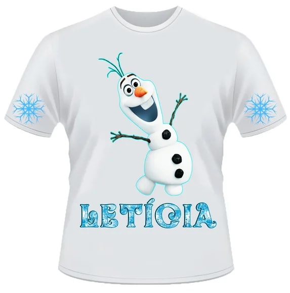 Camiseta Frozen - Olaf