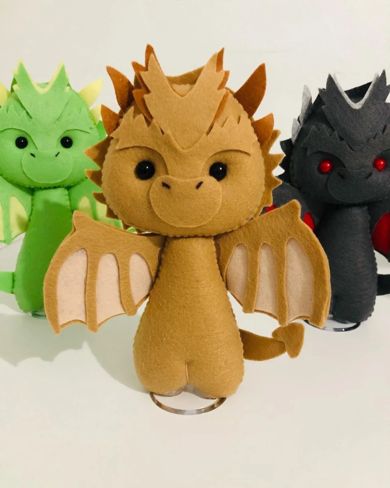 Dragões  game of thrones  kit com 3 peças