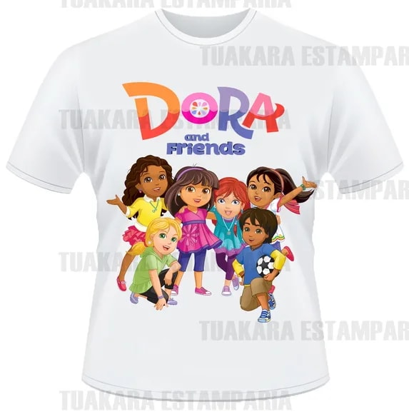 Camiseta Dora e Amigos