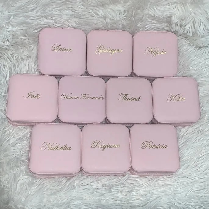 Porta Joias Personalizados - Kit 10 Unidades
