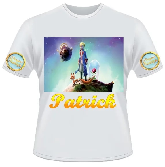 Camiseta O Pequeno Príncipe