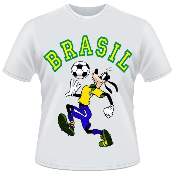 Camiseta Pateta Brasil