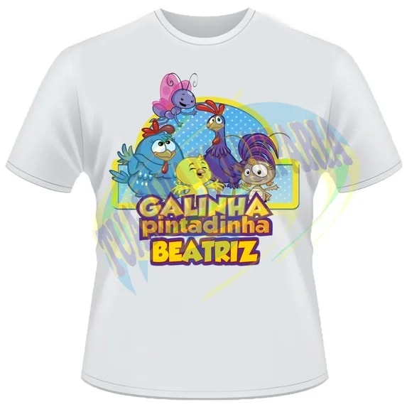 Camiseta Galinha Pintadinha
