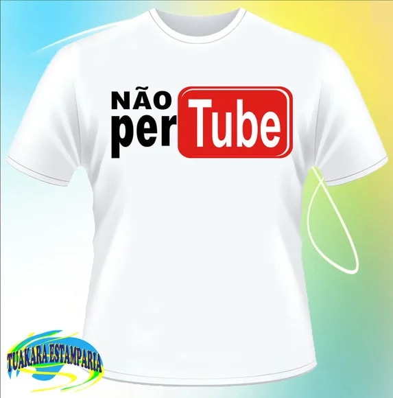 CAMISETA NÃO PER TUBE
