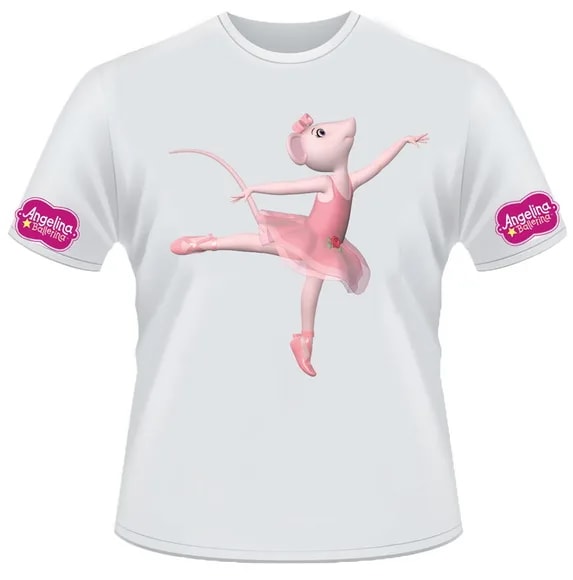 Camiseta Angelina Ballerina
