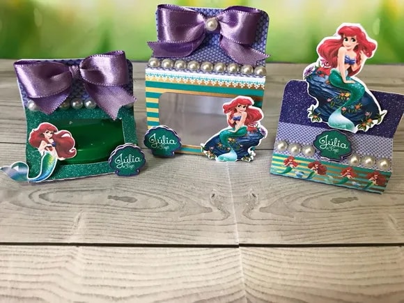 Kit 60 Lembrancinhas Ariel